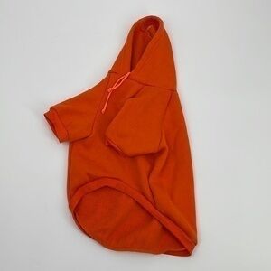UEC Pet life orange hooded sweatshirt medium DOG